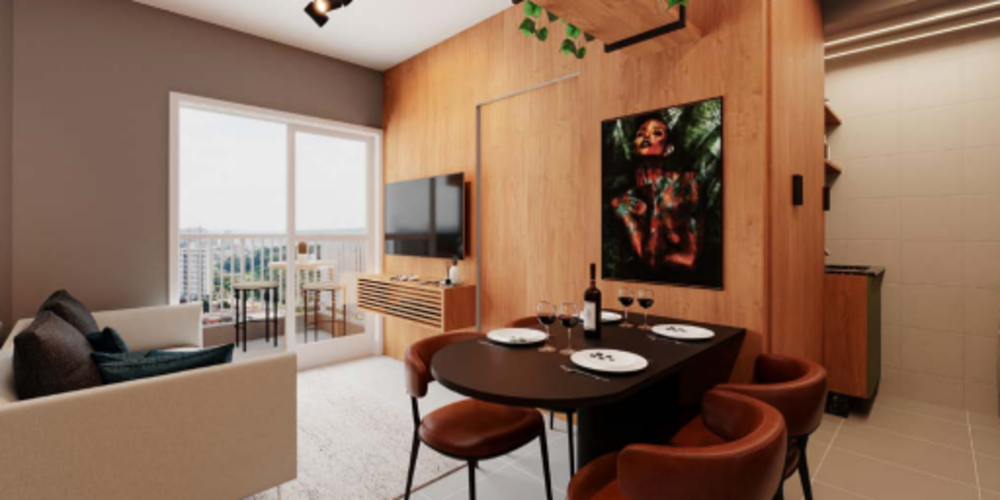 Apartamento à venda com 2 quartos, 60m² - Foto 4
