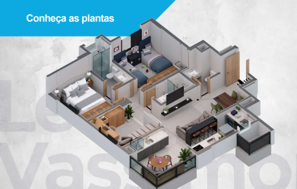 Apartamento, 2 quartos, 69 m² - Foto 2