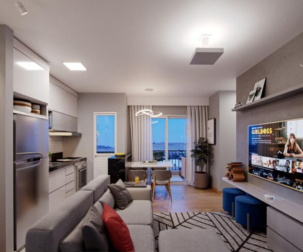 Apartamento à venda com 2 quartos, 50m² - Foto 2