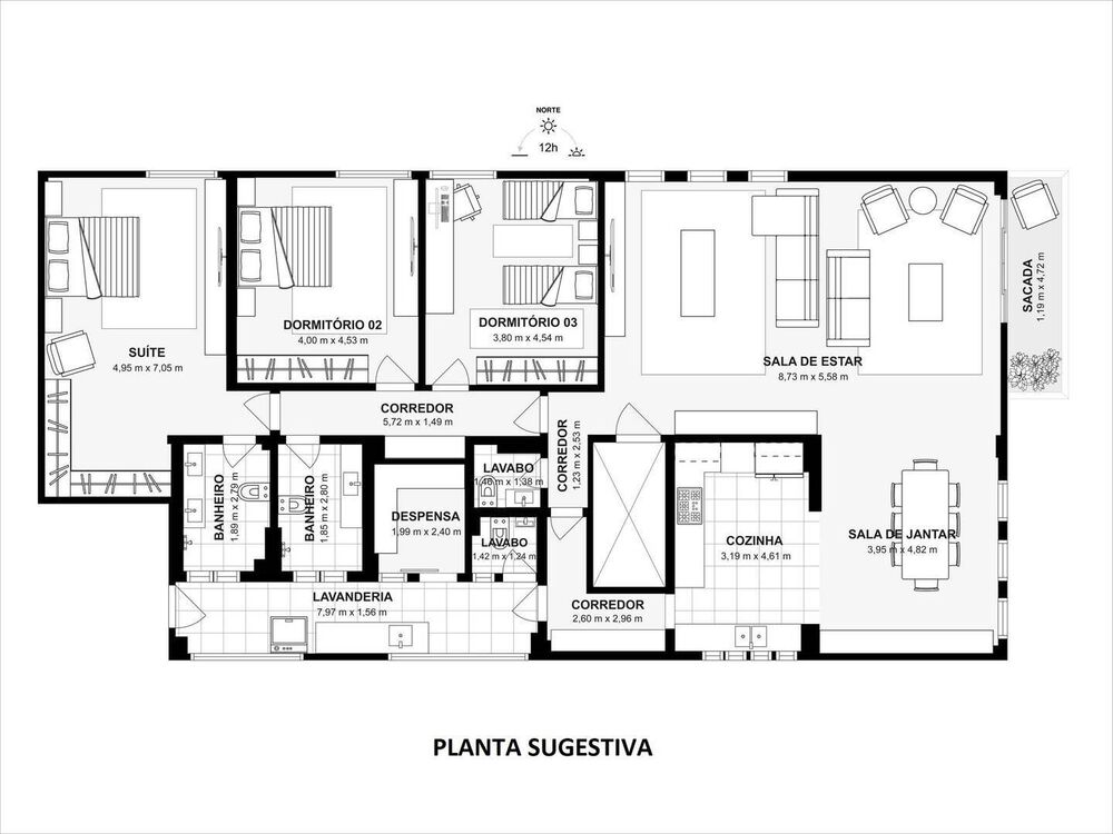 Apartamento, 3 quartos, 222 m² - Foto 13
