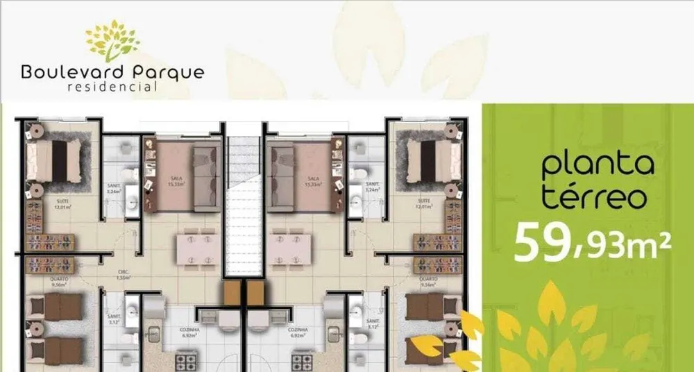 Apartamento, 2 quartos, 61 m² - Foto 12