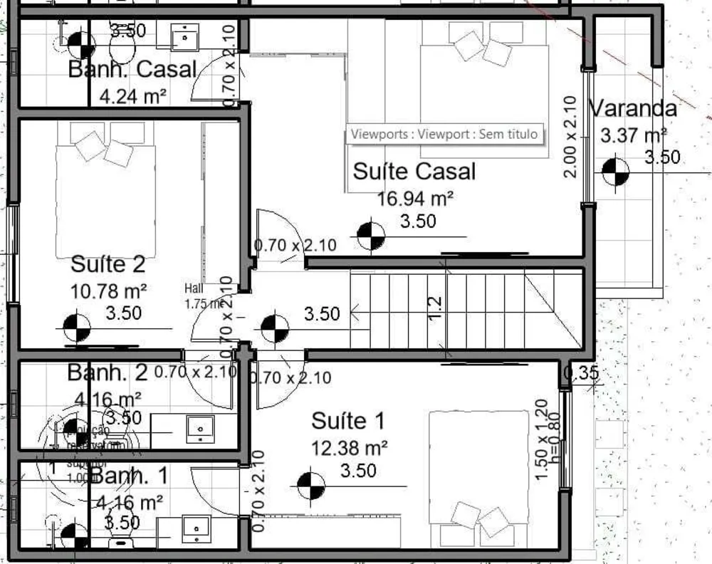 Casa, 3 quartos, 120 m² - Foto 12