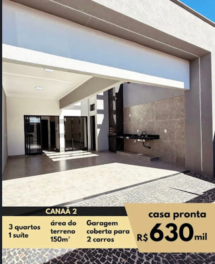 Casa, 3 quartos, 105 m² - Foto 1