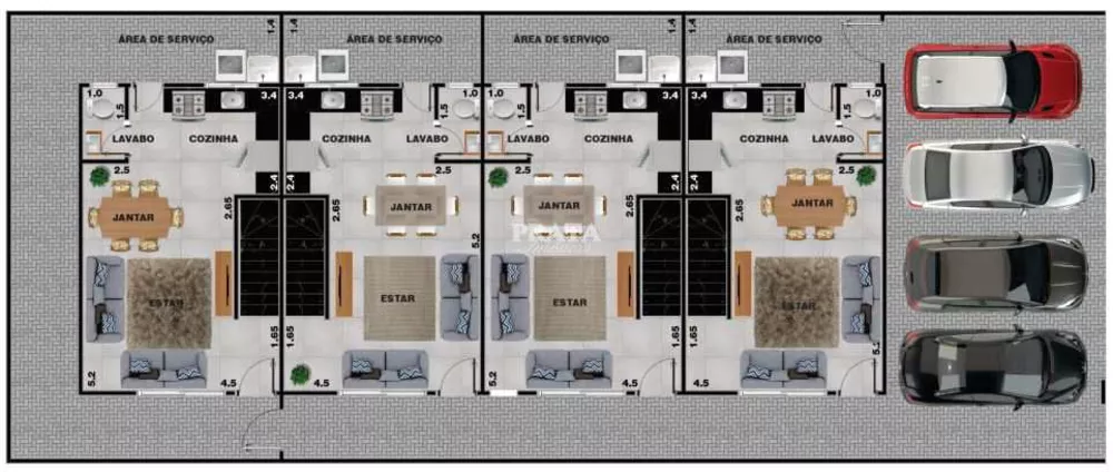 Casa à venda com 3 quartos, 100m² - Foto 5