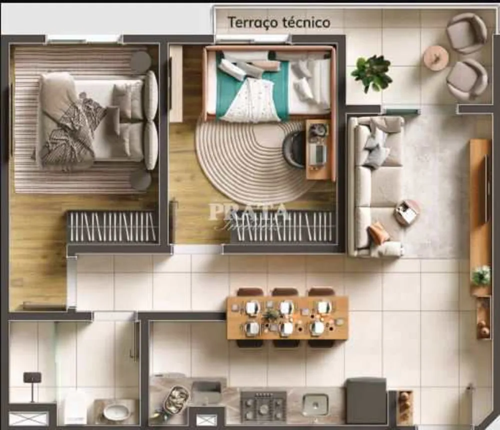 Apartamento, 2 quartos, 47 m² - Foto 6