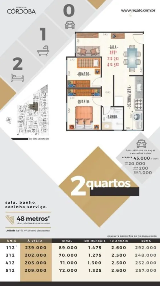 Apartamento, 2 quartos, 69 m² - Foto 7