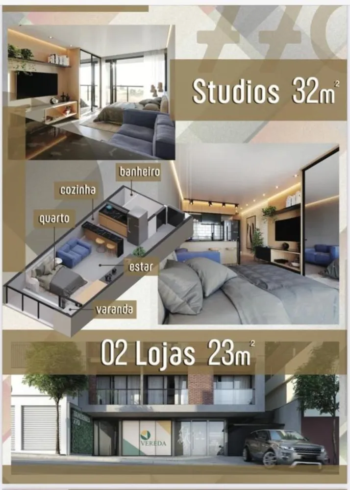 Apartamento, 1 quarto, 37 m² - Foto 3