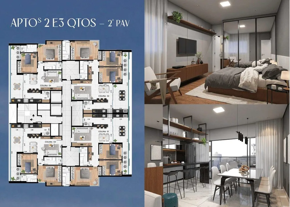 Apartamento, 2 quartos, 78 m² - Foto 3