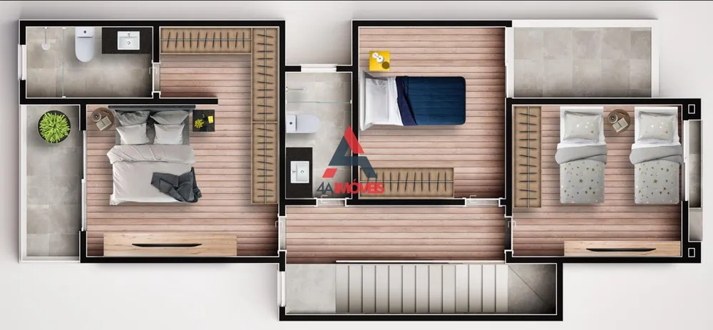 Casa, 3 quartos - Foto 7