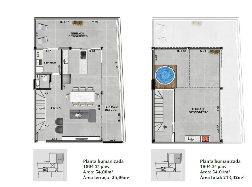 Cobertura, 3 quartos, 208 m² - Foto 16
