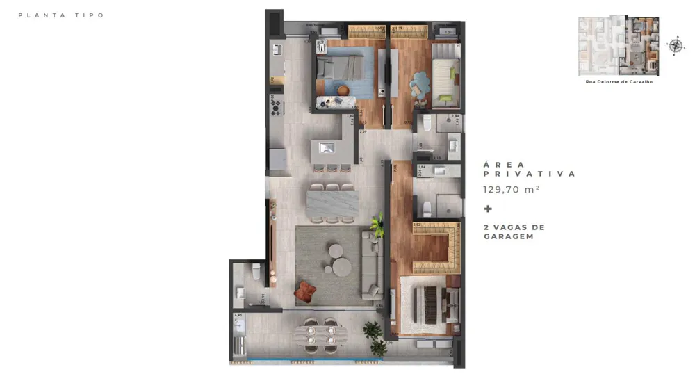 Apartamento, 3 quartos - Foto 7