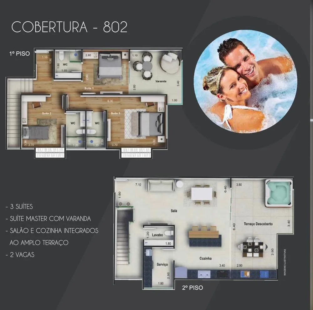 Apartamento, 2 quartos, 150 m² - Foto 9