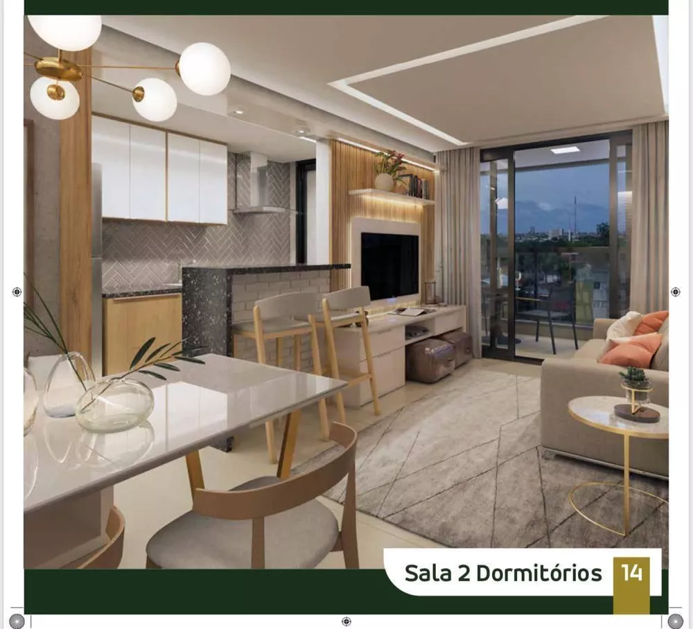 Apartamento à venda com 1 quarto, 36m² - Foto 3