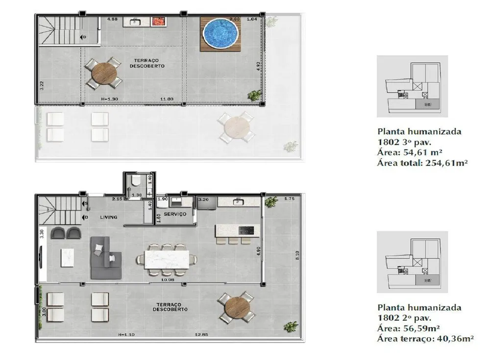 Cobertura, 4 quartos, 238 m² - Foto 14