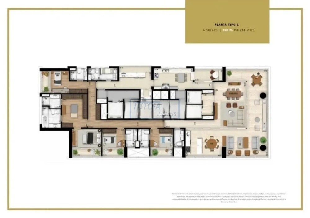 Apartamento, 4 quartos, 340 m² - Foto 10