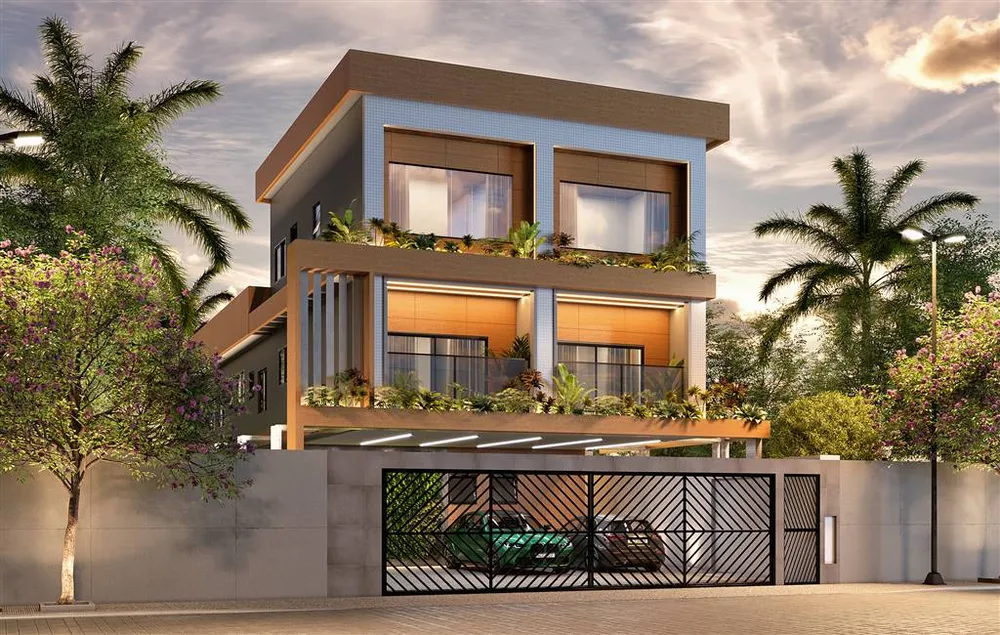 Sobrado, 3 quartos, 105 m² - Foto 1