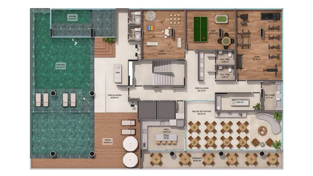 Cobertura, 4 quartos, 156 m² - Foto 2