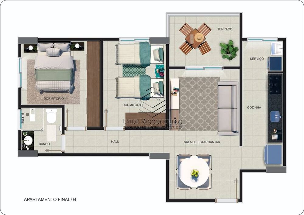 Apartamento, 2 quartos, 61 m² - Foto 5