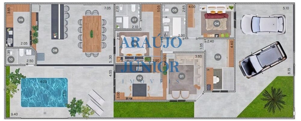 Casa à venda com 3 quartos, 194m² - Foto 11