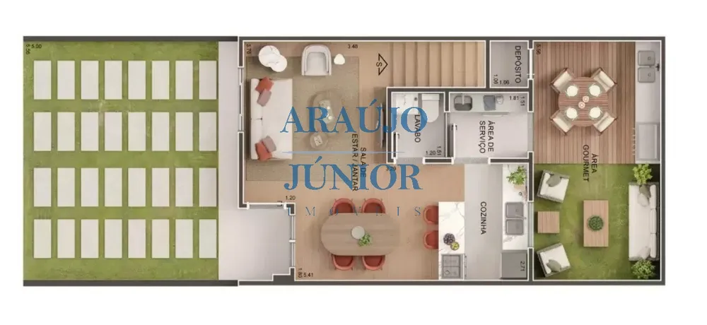 Casa, 2 quartos, 83 m² - Foto 11