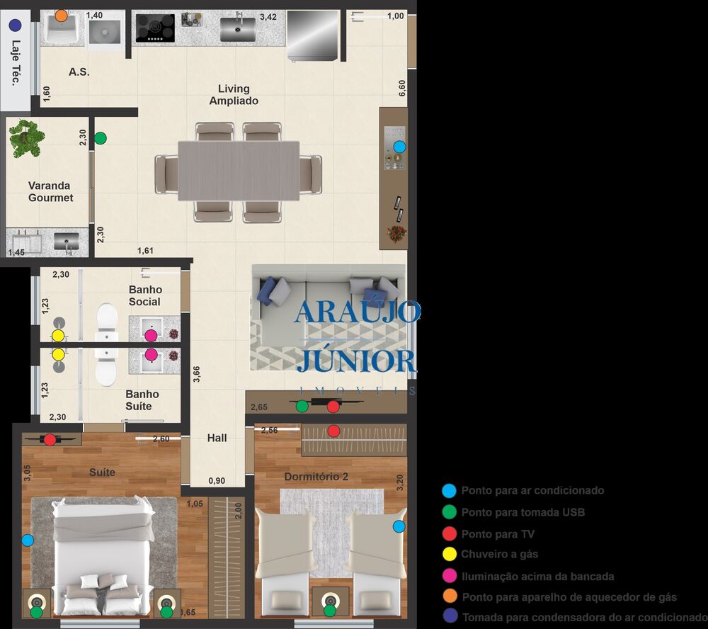 Apartamento, 3 quartos, 70 m² - Foto 25