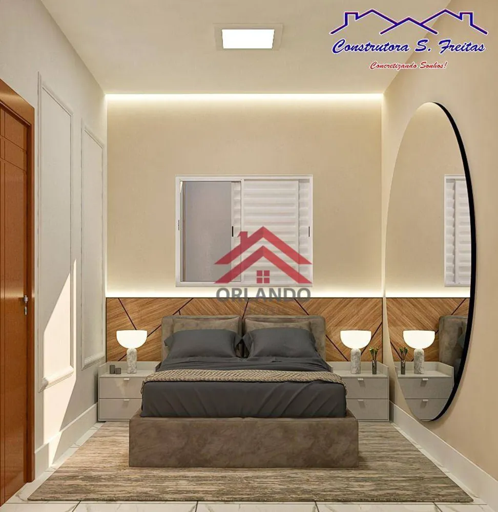 Casa, 2 quartos, 40 m² - Foto 1