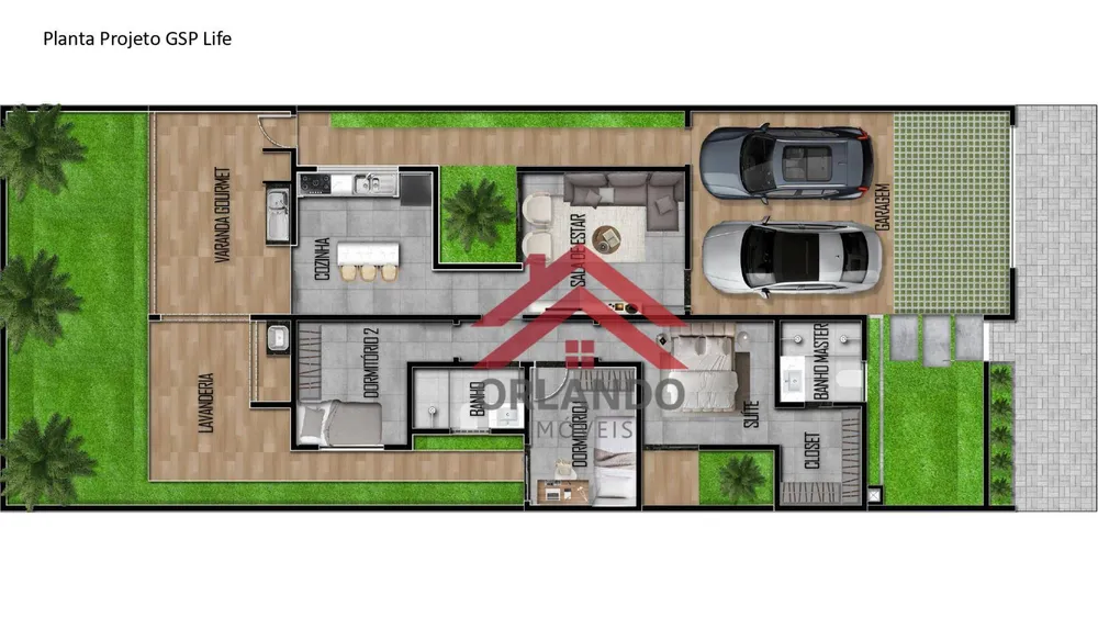 Casa, 3 quartos, 120 m² - Foto 3