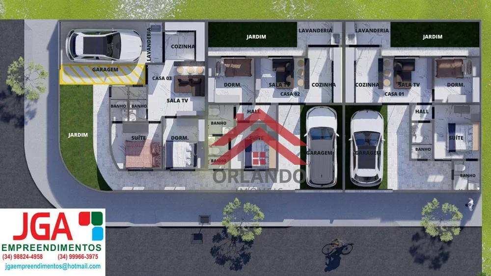 Casa, 2 quartos, 47 m² - Foto 1