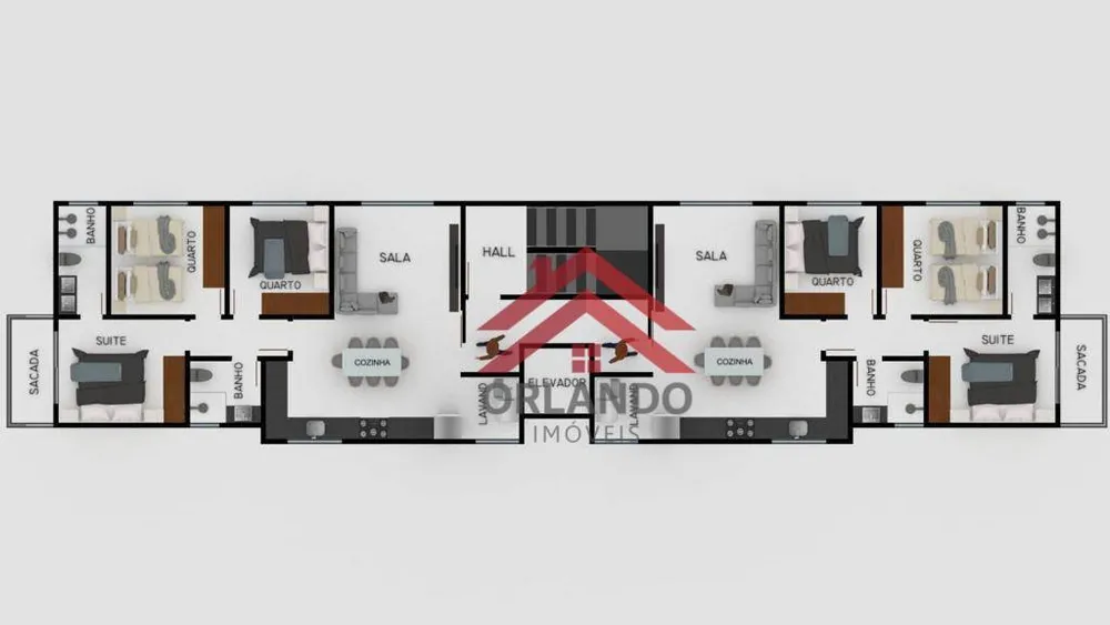 Apartamento, 3 quartos, 82 m² - Foto 2
