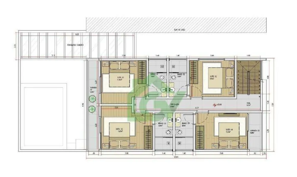 Casa de Condomínio, 5 quartos - Foto 12