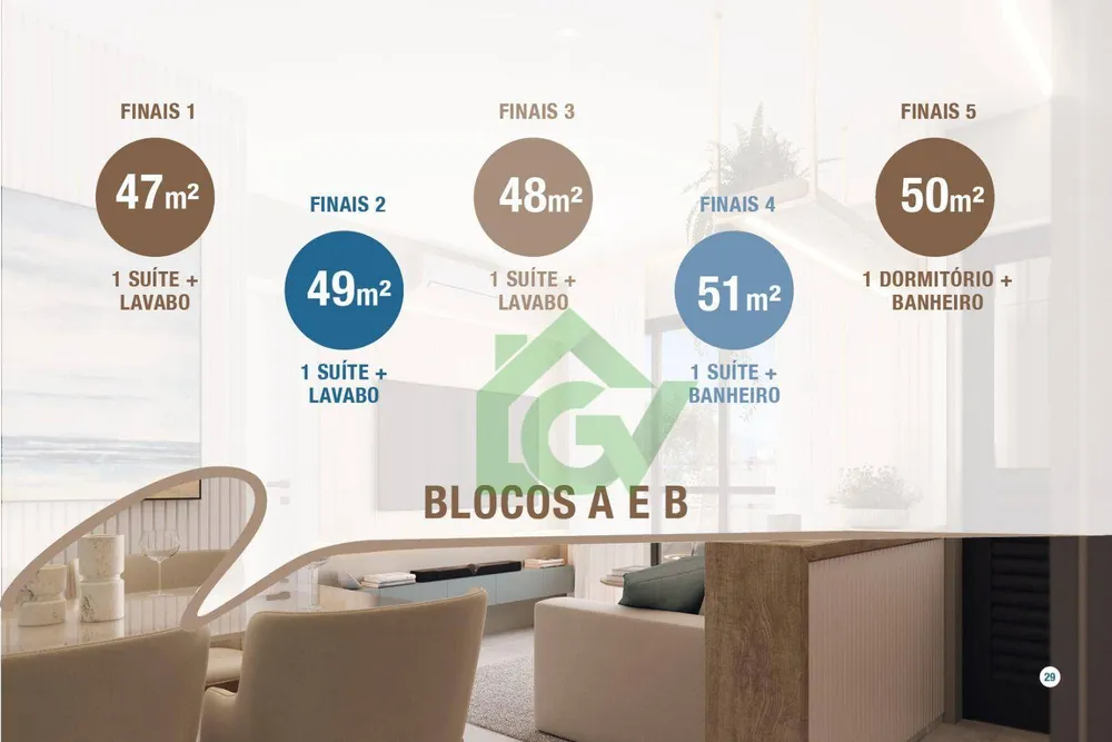 Apartamento, 1 quarto, 51 m² - Foto 1