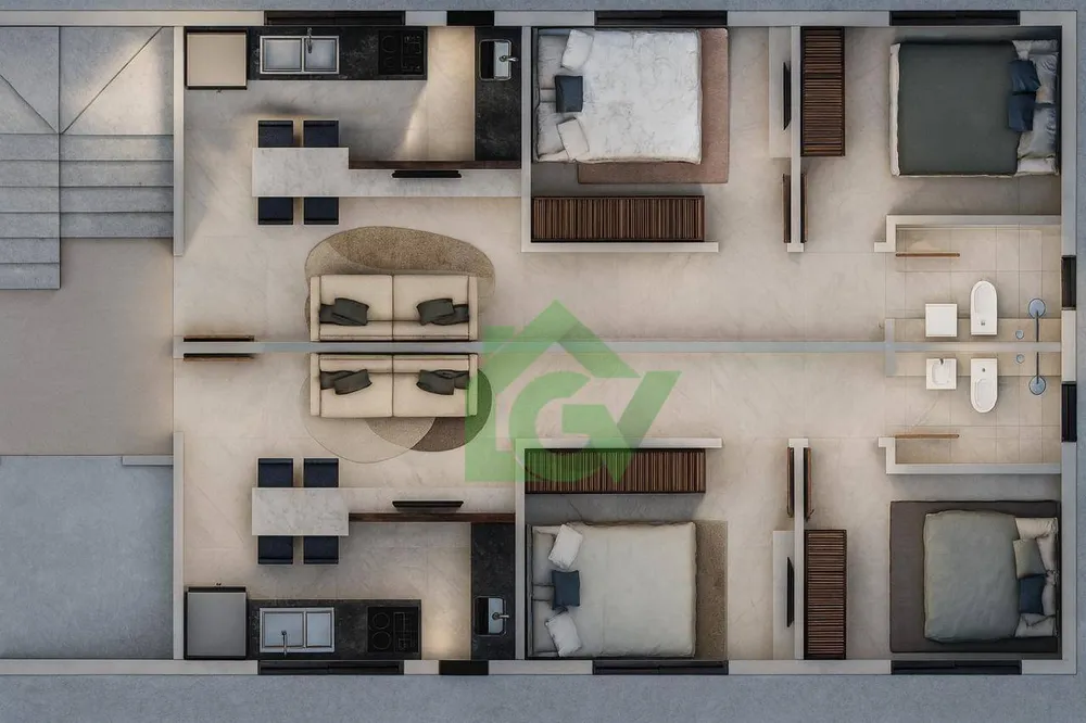 Apartamento, 2 quartos, 47 m² - Foto 6