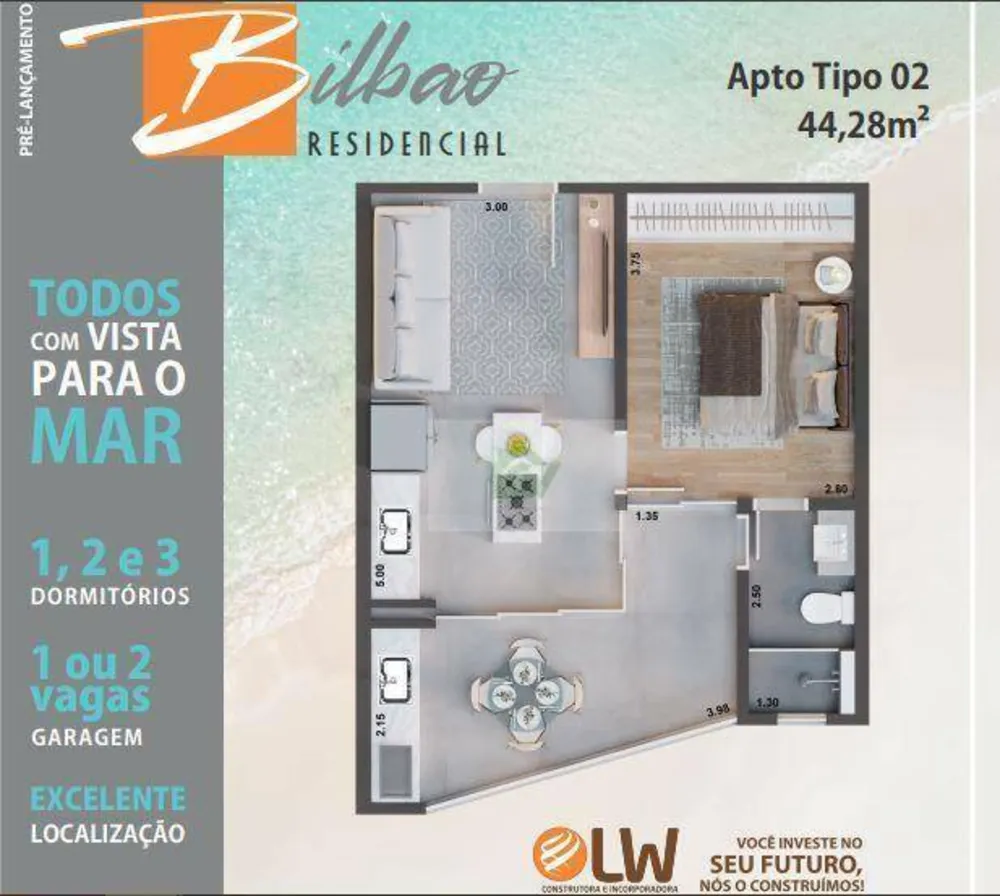 Apartamento, 1 quarto, 44 m² - Foto 5