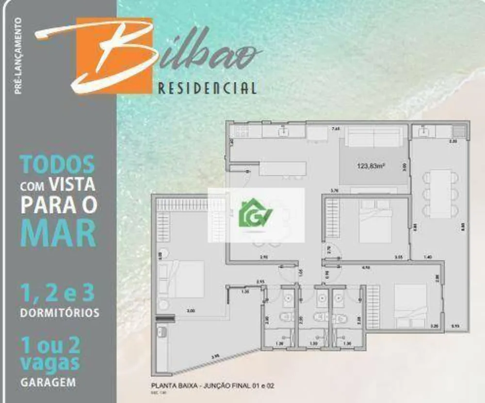 Apartamento, 1 quarto, 44 m² - Foto 2