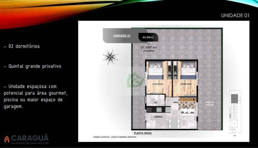 Apartamento, 2 quartos, 44 m² - Foto 7