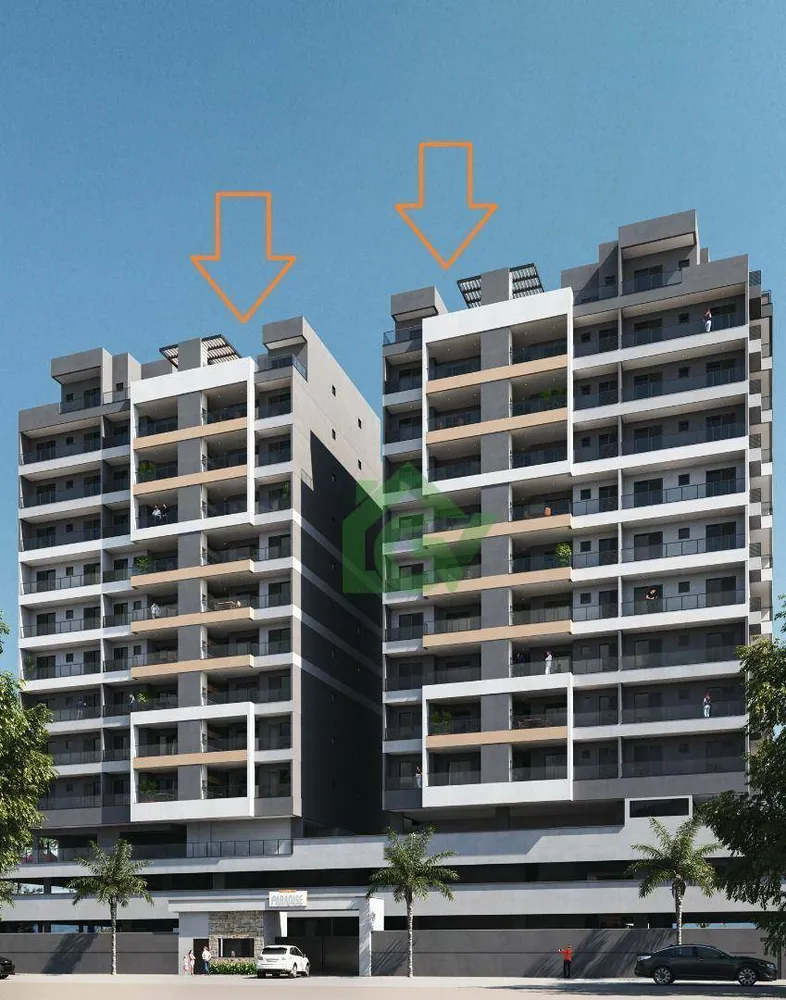 Cobertura, 2 quartos, 107 m² - Foto 1