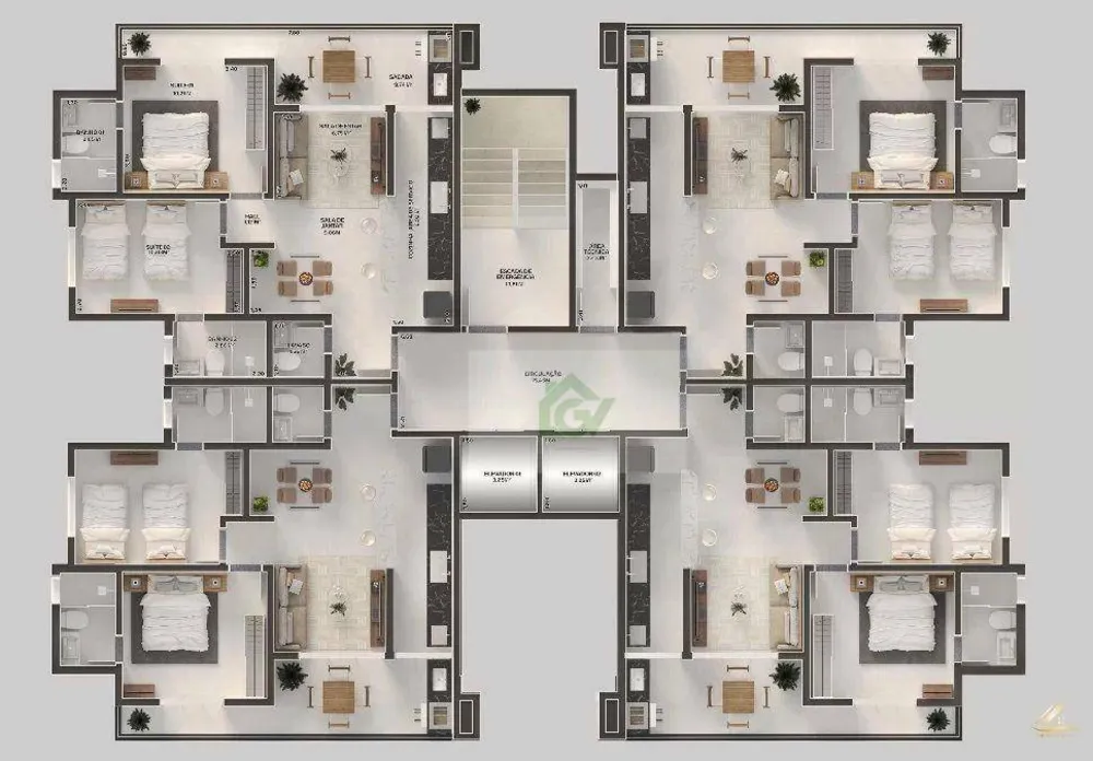 Cobertura, 4 quartos, 146 m² - Foto 5