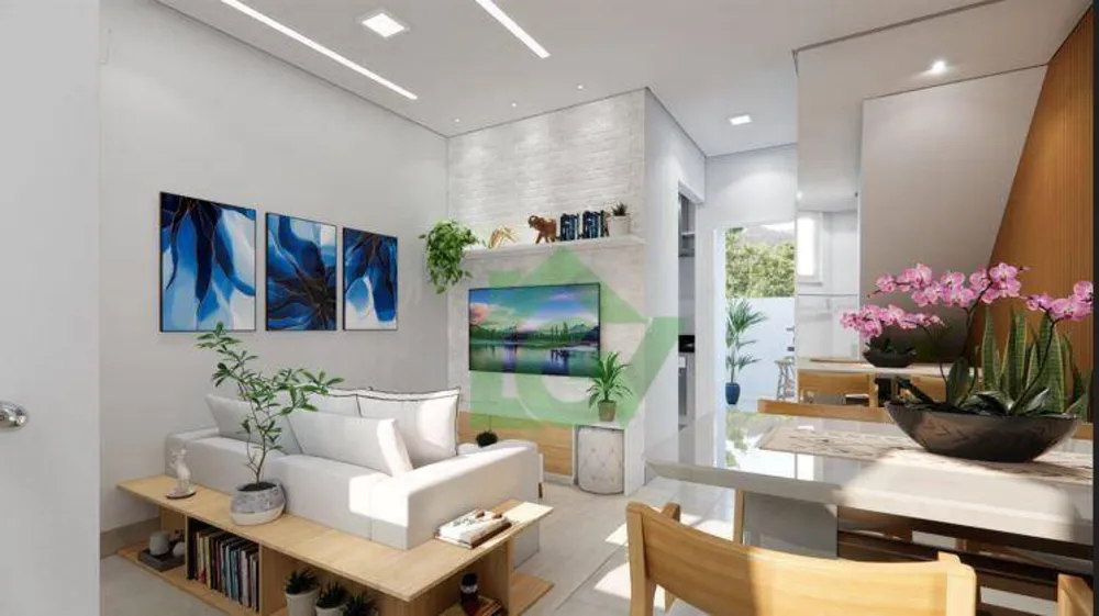 Sobrado, 2 quartos, 62 m² - Foto 2