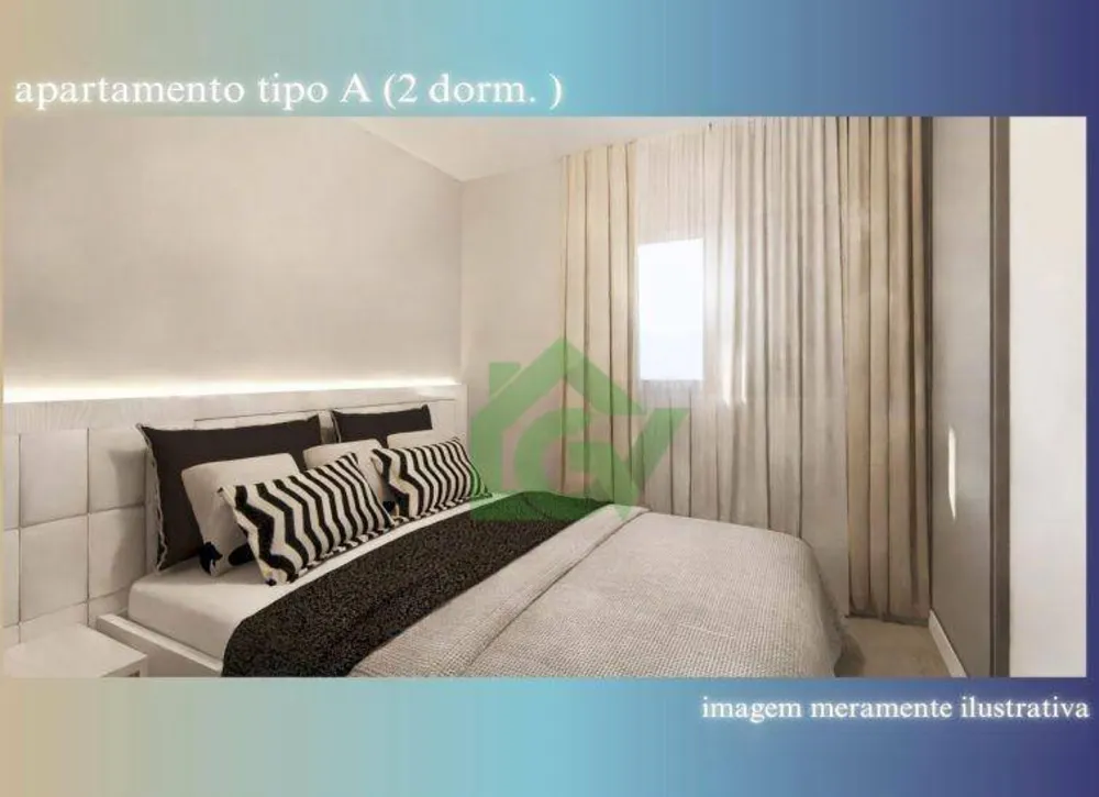 Apartamento, 2 quartos, 43 m² - Foto 3