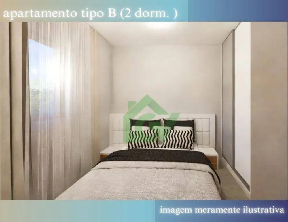 Apartamento, 2 quartos, 43 m² - Foto 2