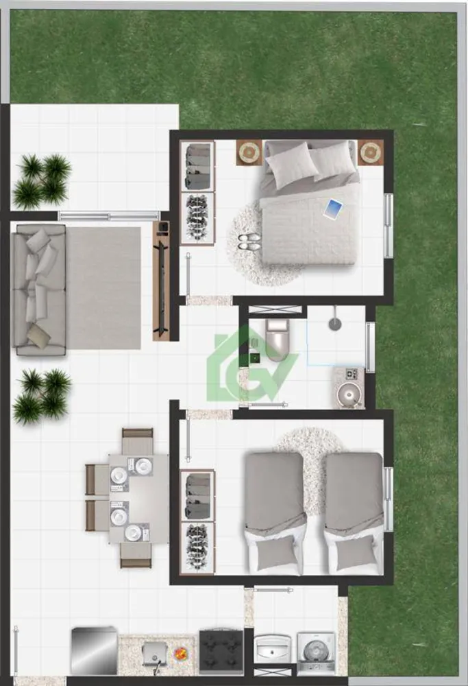Apartamento, 2 quartos, 58 m² - Foto 10