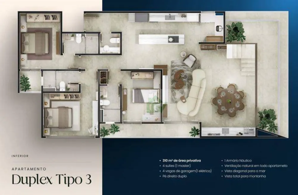 Apartamento, 4 quartos, 268 m² - Foto 9