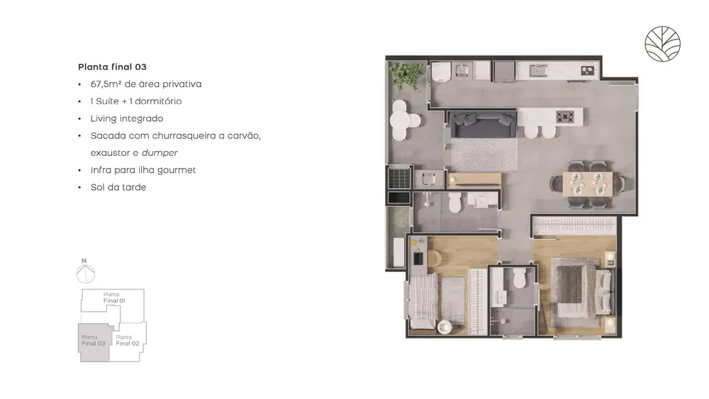 Apartamento, 2 quartos, 70 m² - Foto 5