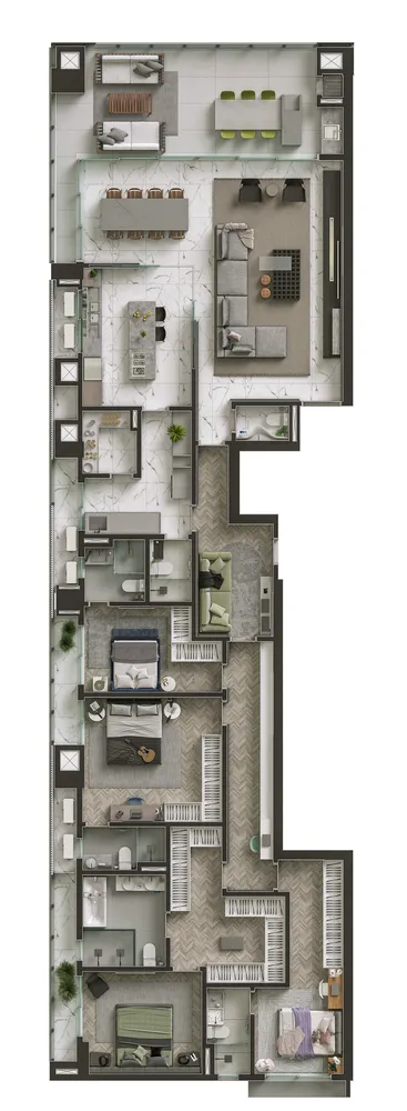 Apartamento, 4 quartos, 175 m² - Foto 13