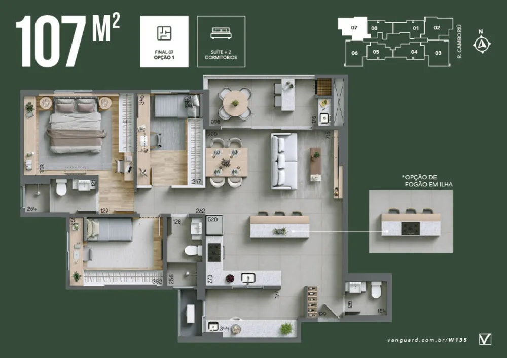 Apartamento, 2 quartos, 73 m² - Foto 6