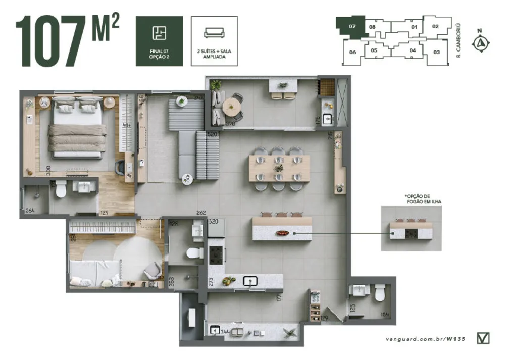 Apartamento, 2 quartos, 73 m² - Foto 11