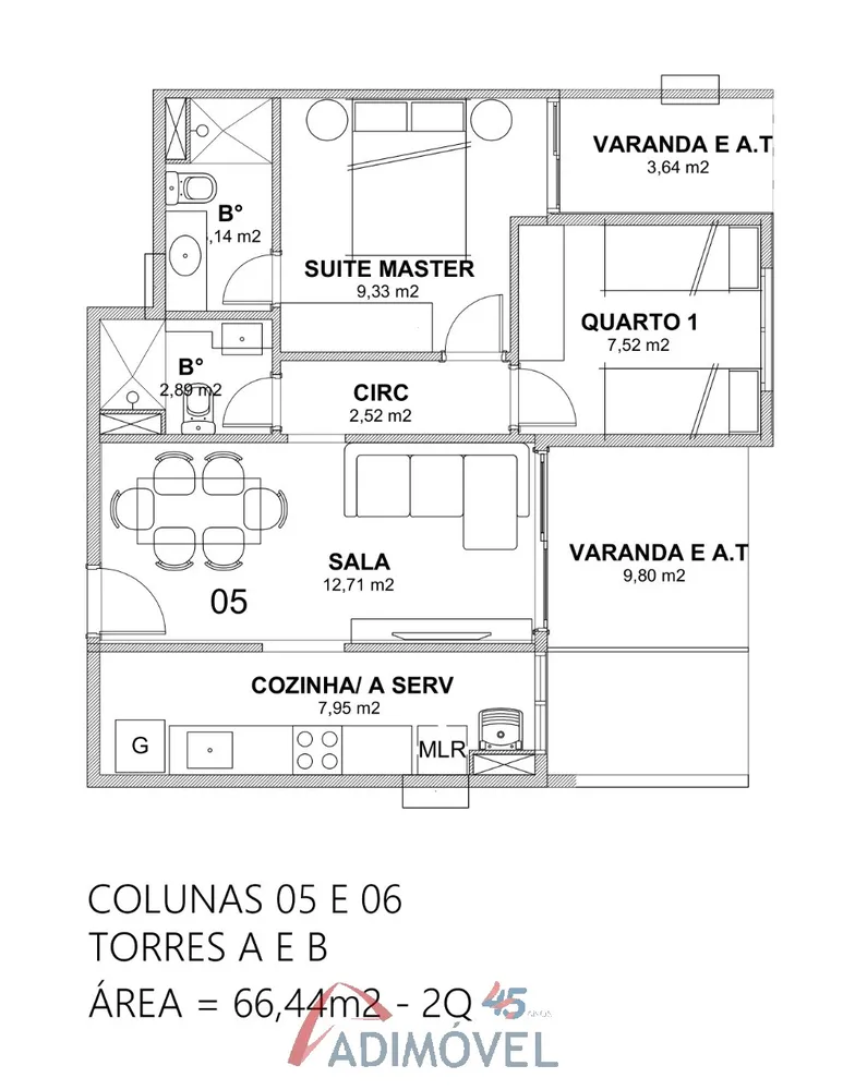 Apartamento, 3 quartos, 88 m² - Foto 4