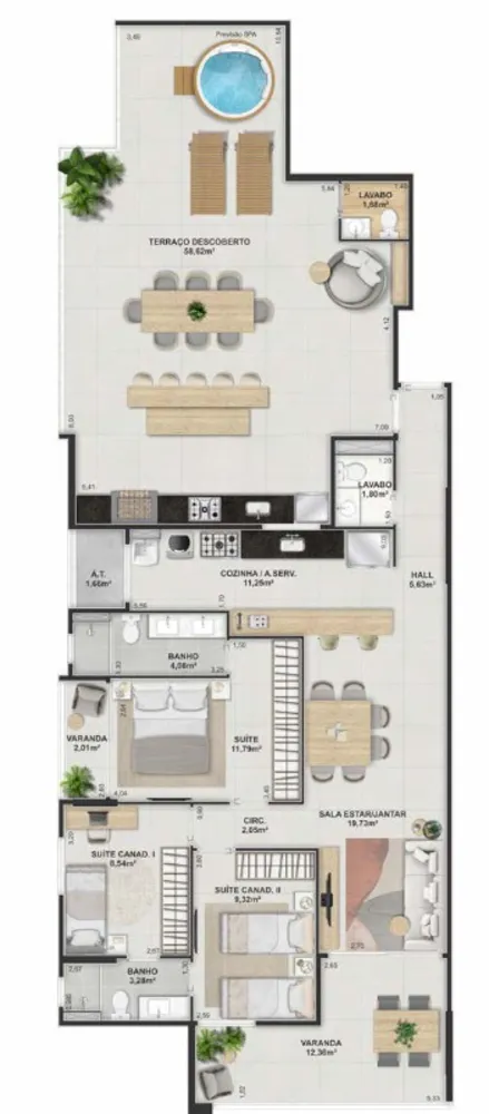 Apartamento, 2 quartos, 67 m² - Foto 12
