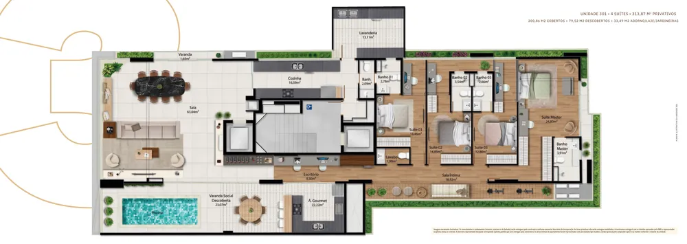 Apartamento, 4 quartos, 239 m² - Foto 10