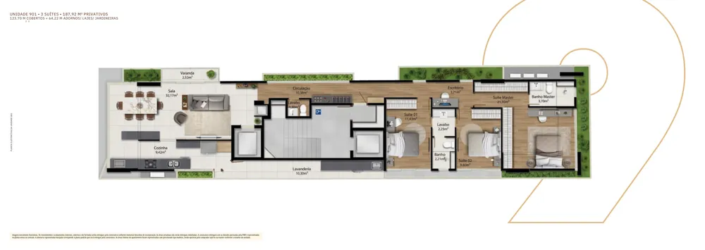Apartamento, 4 quartos, 239 m² - Foto 12